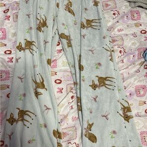 Adorable Deer Print Pajamas